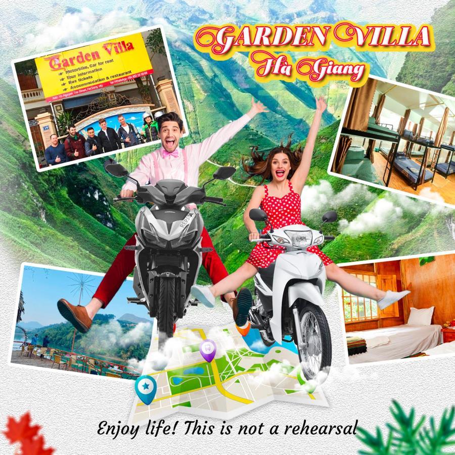 Garden Villa Homestay And Tour Motorbike&Car For Rent Ha Giang Eksteriør bilde